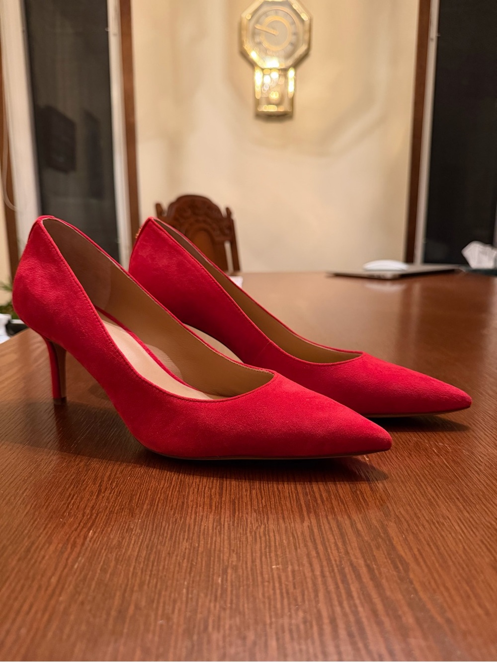 Lauren Ralph Lauren Lanette Suede Pumps